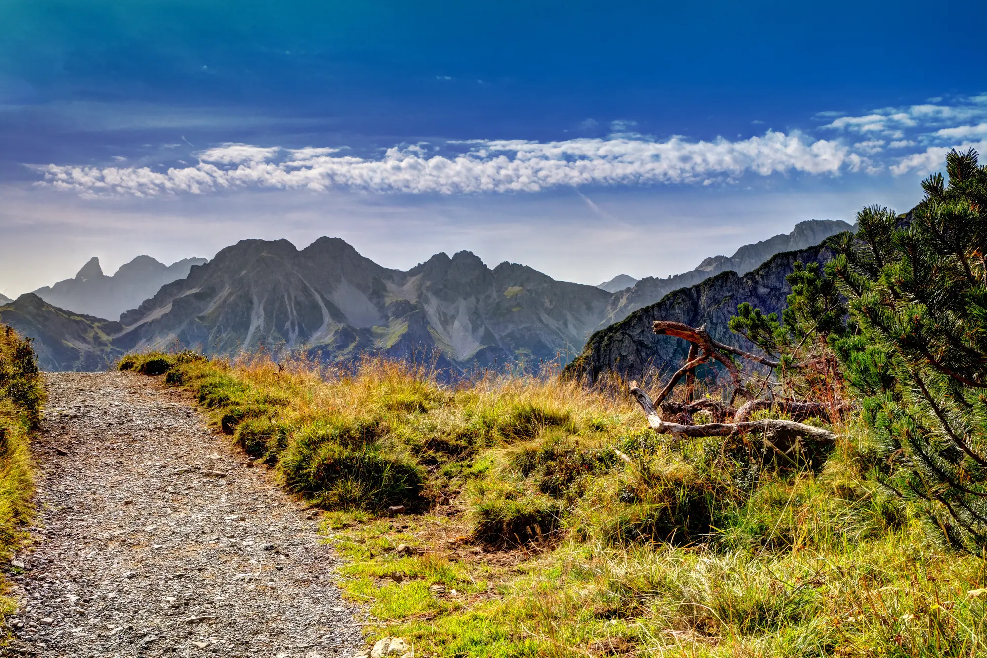Berglandschaft im Allgäu